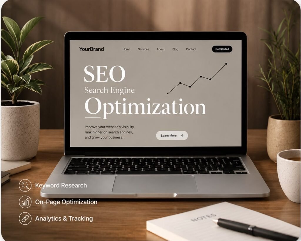 SEO OPTIMIZATION FOR BUSINESS WEBSITES